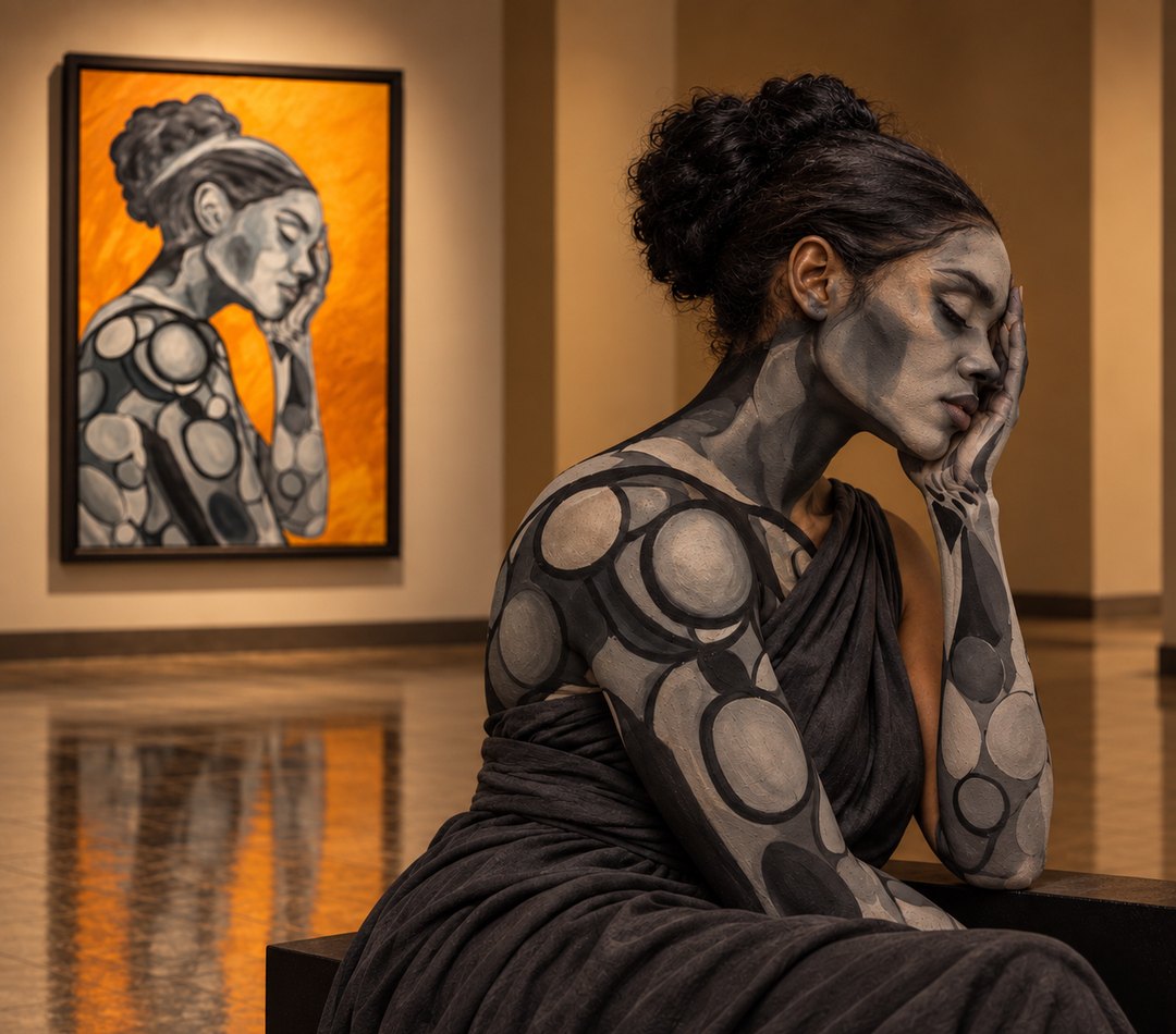 The Weight of the Scar — with model