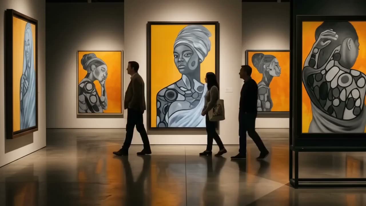 Site 3D da galeria do artista plástico Patrick Alex, em São Paulo